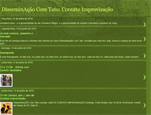 Tablet Screenshot of disseminarcontato.blogspot.com
