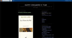 Desktop Screenshot of happydreamerstime.blogspot.com