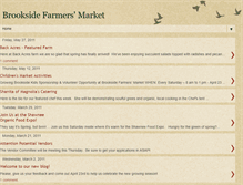 Tablet Screenshot of brooksidefarmersmarket.blogspot.com