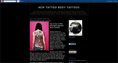 Desktop Screenshot of newbodytattoo-tattoos.blogspot.com