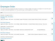 Tablet Screenshot of empregosgoias.blogspot.com
