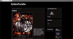 Desktop Screenshot of 0oneopunk0o.blogspot.com