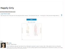 Tablet Screenshot of happilygirly.blogspot.com