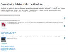 Tablet Screenshot of cementeriosdemendoza.blogspot.com