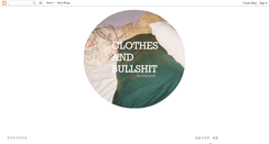 Desktop Screenshot of clothesandbullshit.blogspot.com