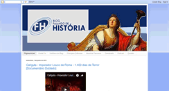 Desktop Screenshot of falando-historia.blogspot.com