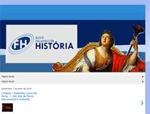 Tablet Screenshot of falando-historia.blogspot.com