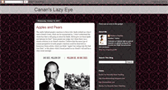 Desktop Screenshot of cananzlazyeye.blogspot.com