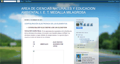 Desktop Screenshot of biologiamedallamilagrosa.blogspot.com