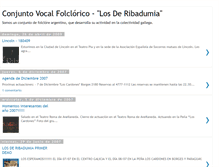 Tablet Screenshot of losderibadumia.blogspot.com