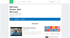 Desktop Screenshot of bb-cream-best.blogspot.com