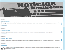 Tablet Screenshot of noticias-mentirosas.blogspot.com