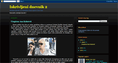 Desktop Screenshot of iskrivljenidnevnik2.blogspot.com