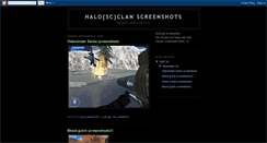 Desktop Screenshot of halo-sc-clan-screenshot.blogspot.com