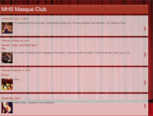 Tablet Screenshot of mhsmasque.blogspot.com