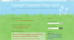 Desktop Screenshot of catmeowbraininjury.blogspot.com