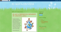 Desktop Screenshot of agua-estados.blogspot.com