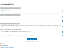 Tablet Screenshot of kiraipogames.blogspot.com