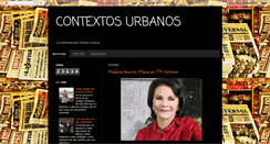 Desktop Screenshot of contextosurbanos.blogspot.com