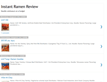 Tablet Screenshot of instantramenreview.blogspot.com