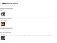 Tablet Screenshot of lafermedhauville.blogspot.com