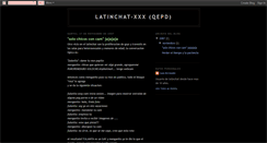 Desktop Screenshot of latinchatxxx.blogspot.com