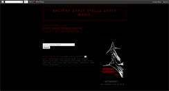 Desktop Screenshot of ancient-gypsy-spells.blogspot.com