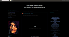 Desktop Screenshot of last-witch-hunter-movie-trailer.blogspot.com