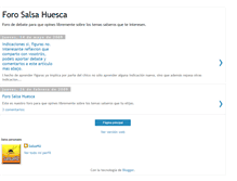 Tablet Screenshot of forosalsahuesca.blogspot.com