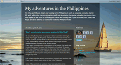 Desktop Screenshot of myadventuresinthephilippines.blogspot.com