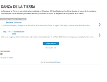 Tablet Screenshot of earthdance2006.blogspot.com