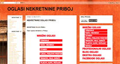 Desktop Screenshot of nekretninepriboj.blogspot.com