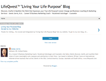 Tablet Screenshot of lifeqwest.blogspot.com