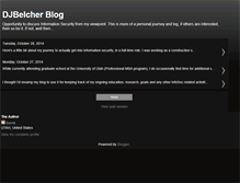 Tablet Screenshot of djbelcherblog.blogspot.com