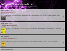 Tablet Screenshot of congresodefensores.blogspot.com