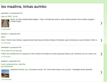 Tablet Screenshot of isomaailmakirkasaurinko.blogspot.com