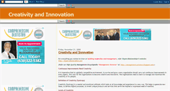 Desktop Screenshot of creativity-management.blogspot.com
