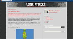 Desktop Screenshot of lorisattacks.blogspot.com