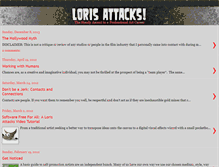 Tablet Screenshot of lorisattacks.blogspot.com