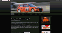 Desktop Screenshot of husvikmotorsport.blogspot.com