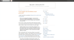 Desktop Screenshot of mass-insanity.blogspot.com