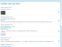 Tablet Screenshot of chem105fall2011.blogspot.com
