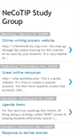 Mobile Screenshot of necotipstudygroup.blogspot.com
