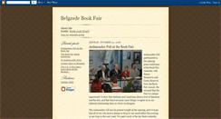 Desktop Screenshot of beogradbookfair.blogspot.com
