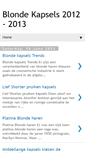 Mobile Screenshot of blondekapsels.blogspot.com