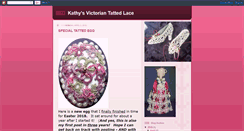 Desktop Screenshot of kathysvictoriantattedlace.blogspot.com