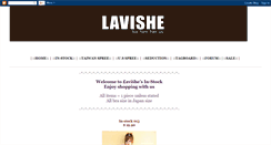 Desktop Screenshot of lavishe-instocks.blogspot.com