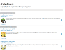 Tablet Screenshot of dhafarloverz.blogspot.com