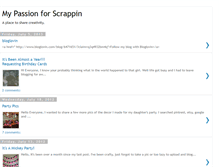 Tablet Screenshot of mypassion4scrappin.blogspot.com