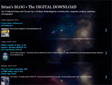 Tablet Screenshot of briananthonydreamscape.blogspot.com